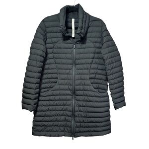 Lululemon- Black Pack It Down Long Jacket- Sz. 12